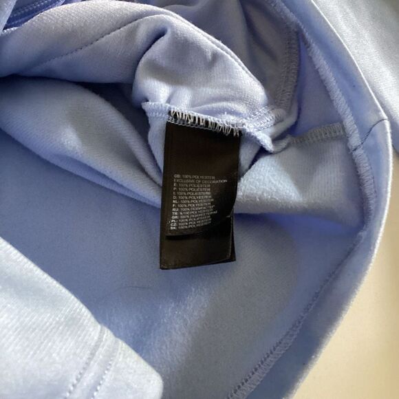 The North Face Sz S Full Zip Hoodie Blue Pockets - Picture 7 of 9